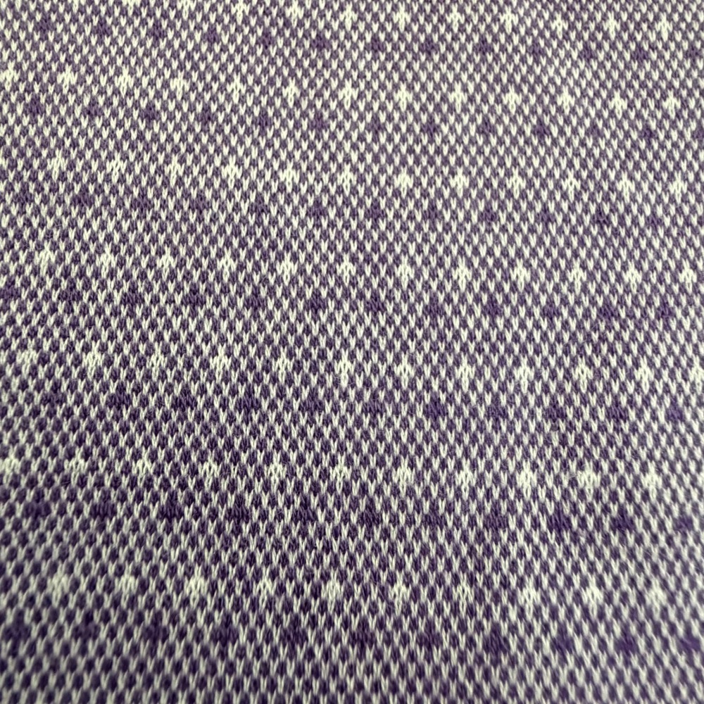 Jos. A. Bank Polo Shirt Mens Large Purple Traveler Micro-Diamond Cotton Golf - Picture 3 of 9